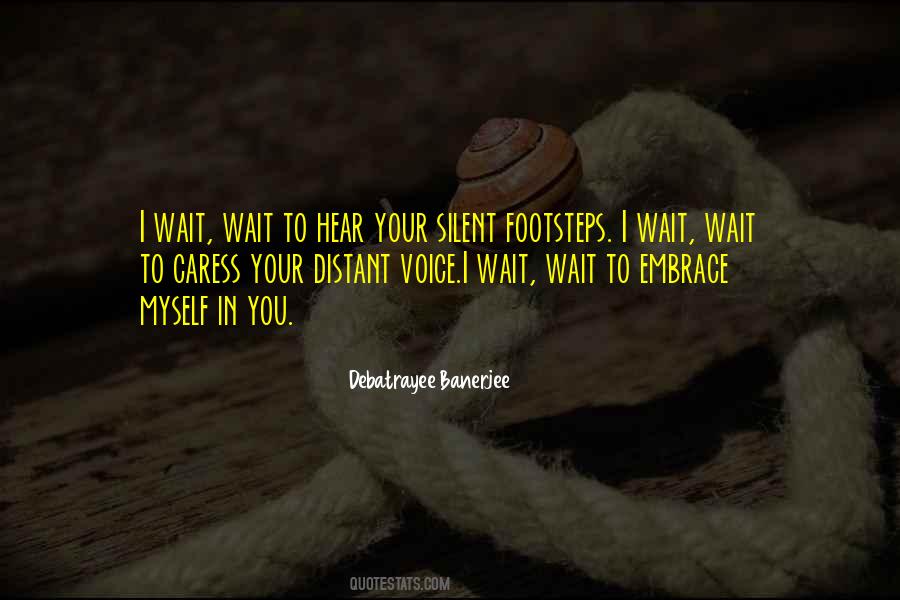 Quotes About Footsteps And Love #1159748