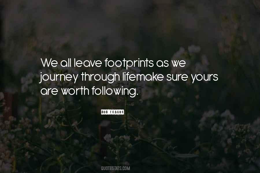 Quotes About Footprints In Life #965714