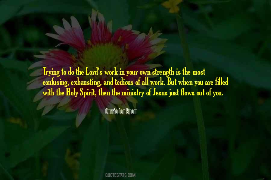 Holy Spirit Filled Quotes #1440988