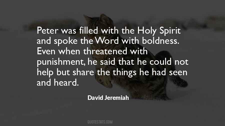 Holy Spirit Filled Quotes #458613