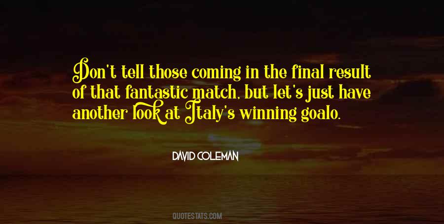 Quotes About Football Winning #1289577