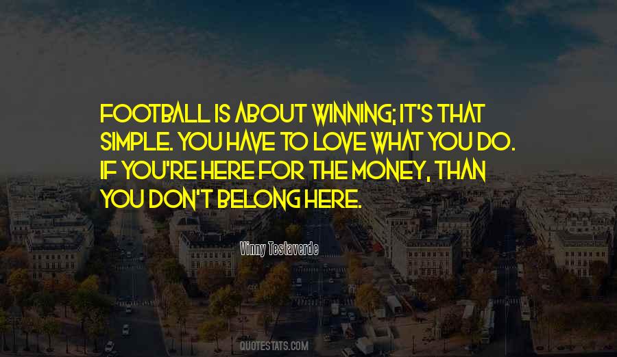 Quotes About Football Winning #809613