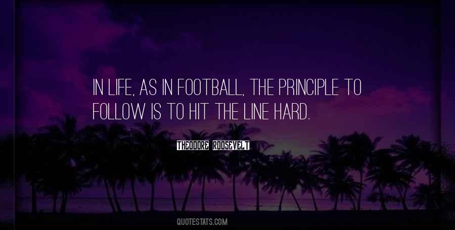 Quotes About Football Life #139052