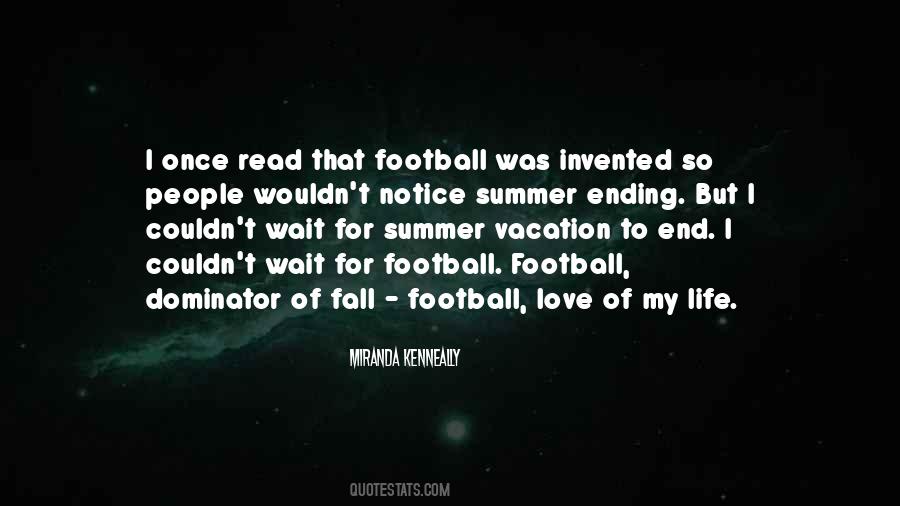 Quotes About Football Life #761506