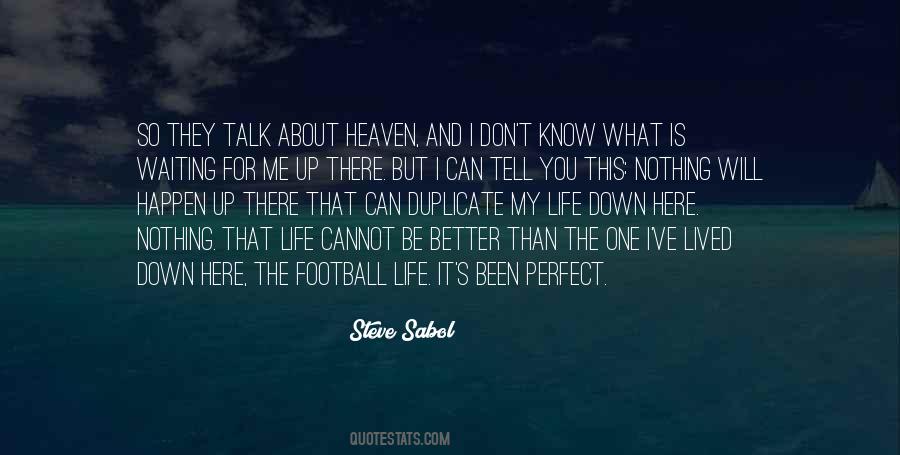 Quotes About Football Life #924350