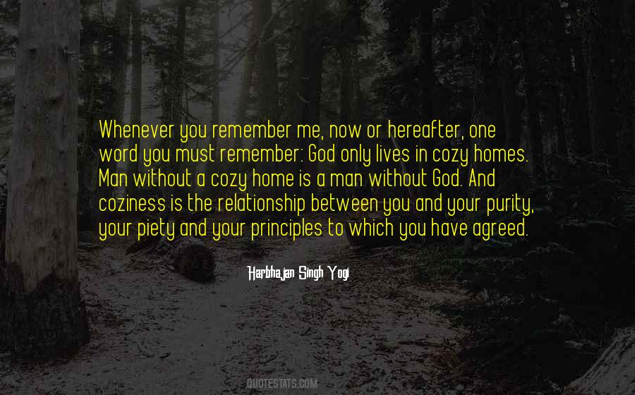 Home And God Quotes #761122