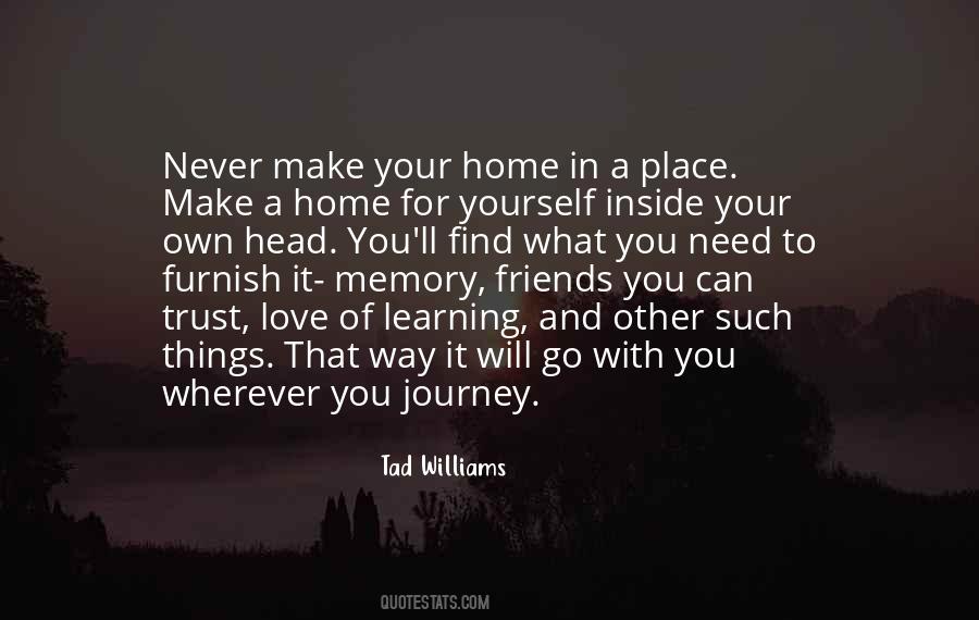 Home And Journey Quotes #1652321