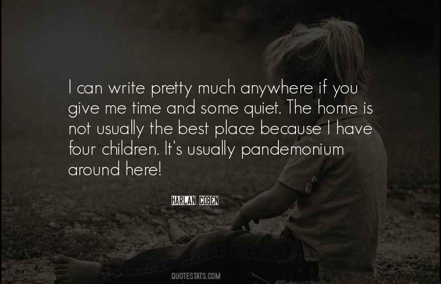 Home Best Place Quotes #1104822