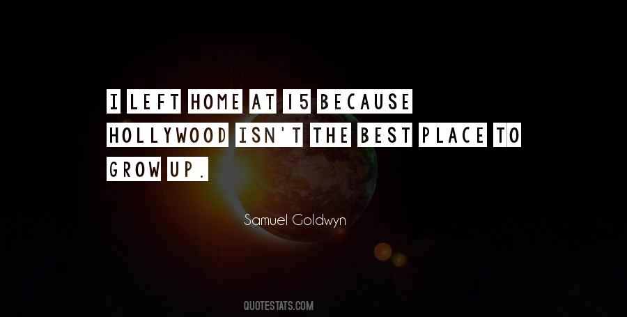 Home Best Place Quotes #417092