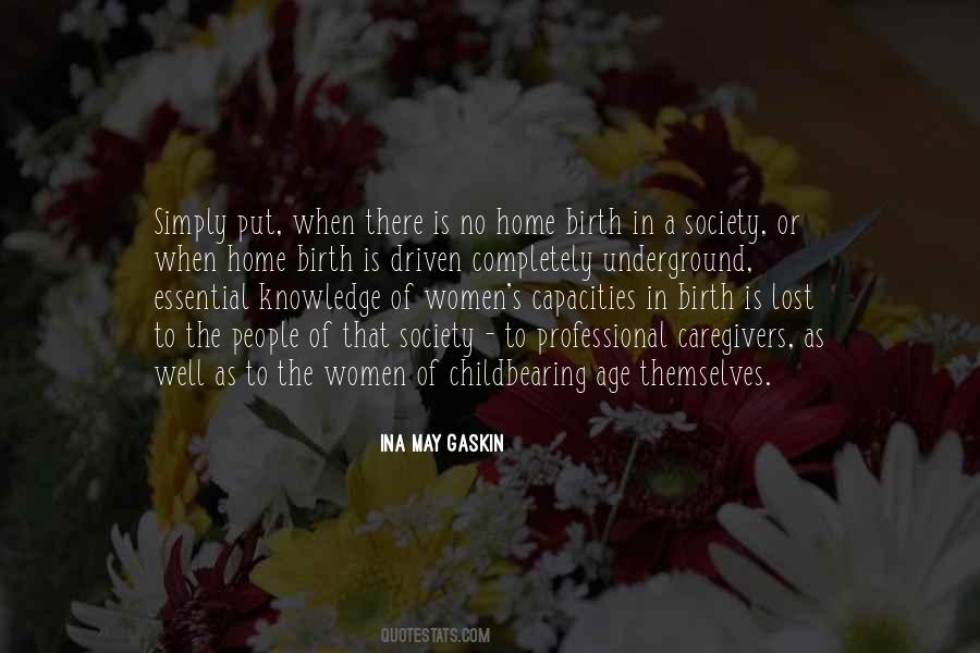 Home Birth Quotes #1512654