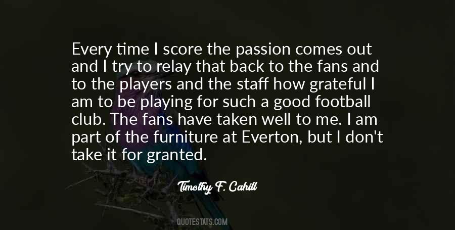 Quotes About Football Fans #1840686