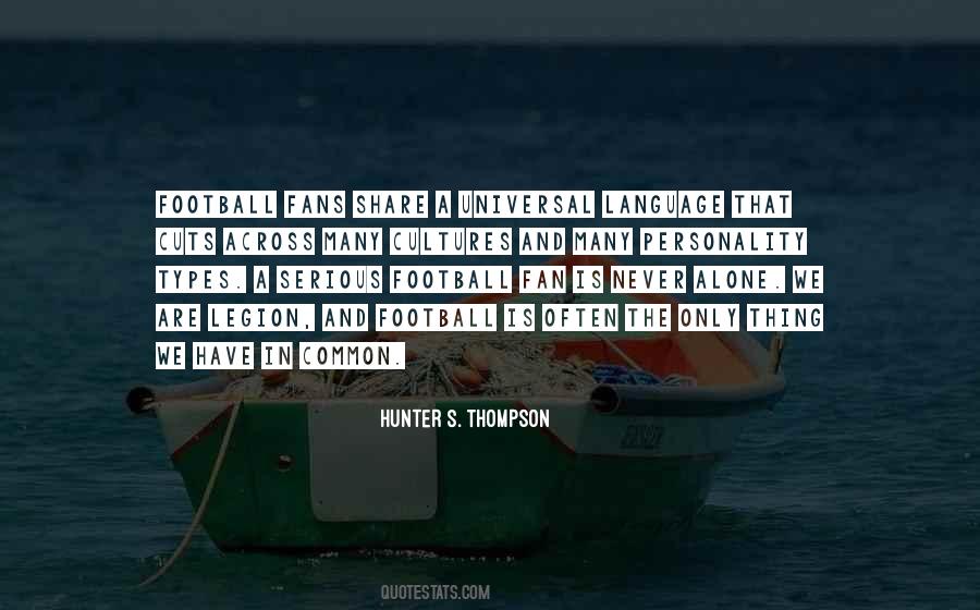 Quotes About Football Fans #544962