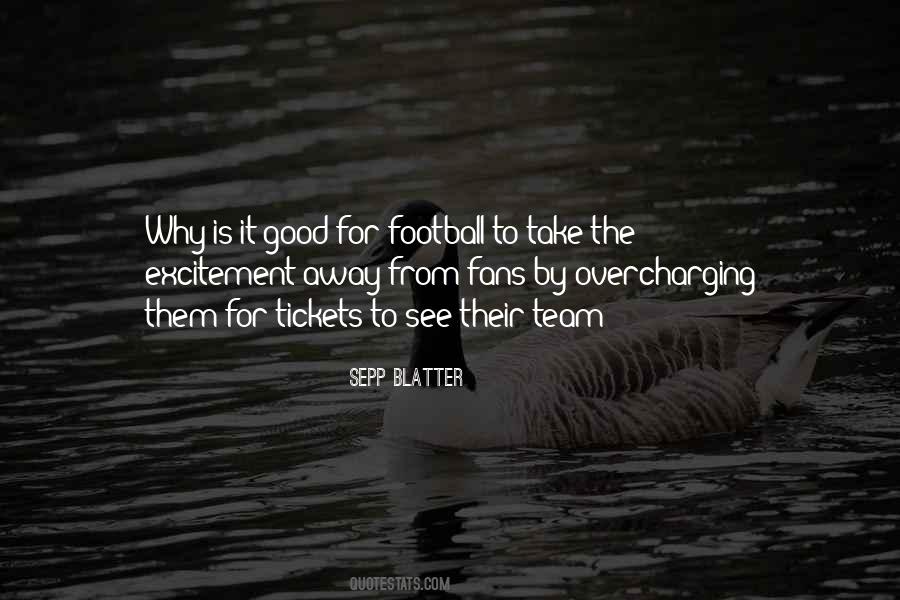 Quotes About Football Fans #807102