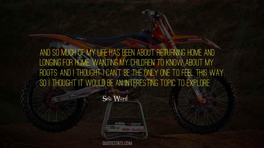 Home Returning Quotes #1052323