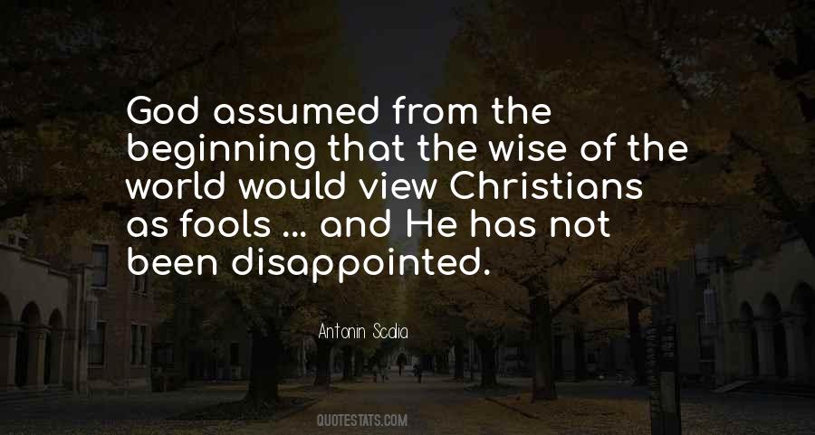 Quotes About Fools And Wise #545681