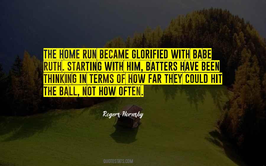 Home Run Quotes #922161