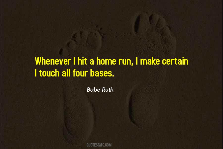 Home Run Quotes #956549