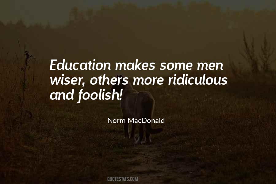 Quotes About Foolish Men #1227412