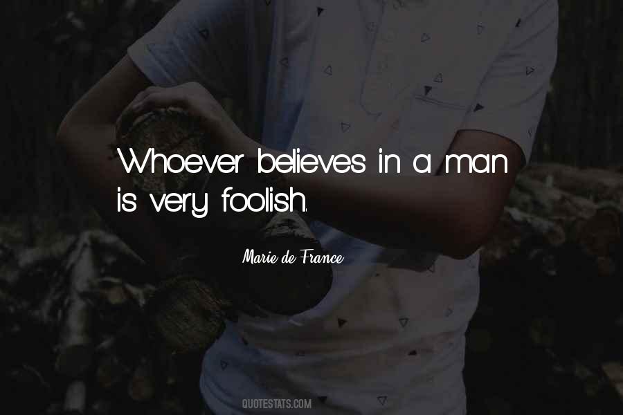 Quotes About Foolish Man #675149