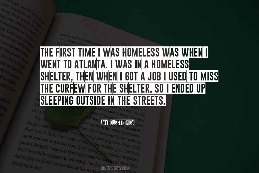 Homeless Shelter Quotes #62455