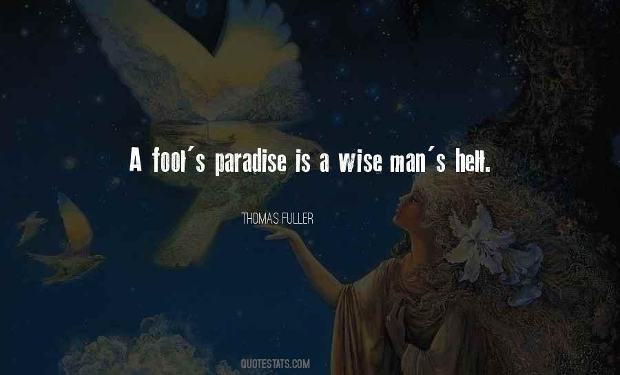 Quotes About Fool Man #161656