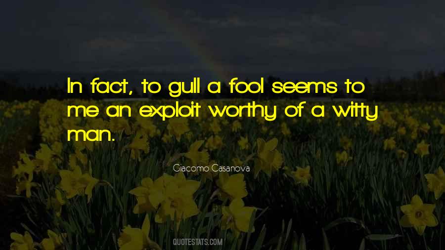 Quotes About Fool Man #270025