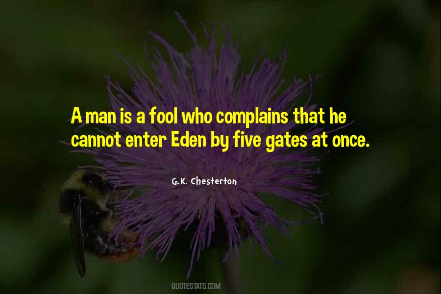 Quotes About Fool Man #320301