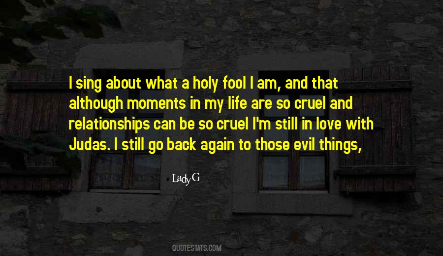 Quotes About Fool In Love #1542624