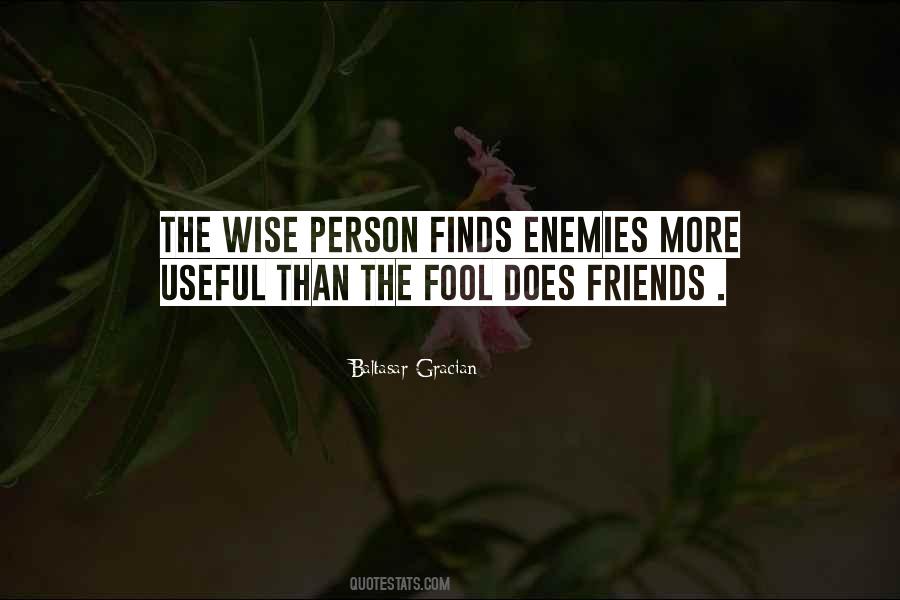 Quotes About Fool Friends #728494