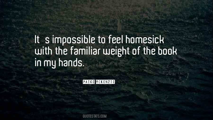 Homesick Quotes #1270478