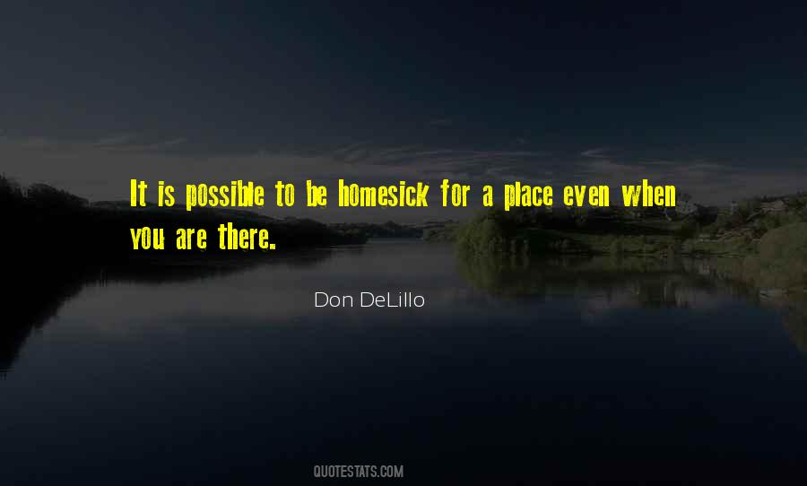 Homesick Quotes #1340453