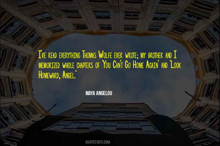 Homeward Angel Quotes #138410