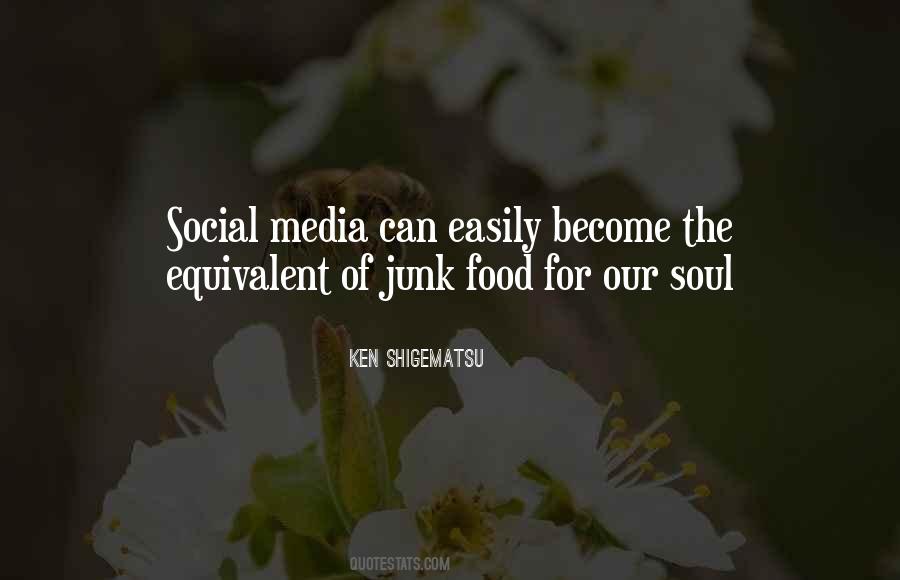 Quotes About Food For The Soul #1775764