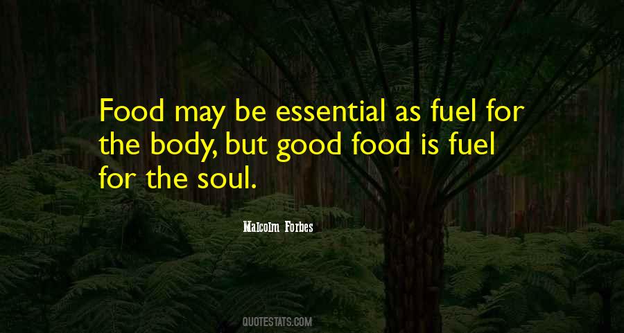 Quotes About Food For The Soul #430829