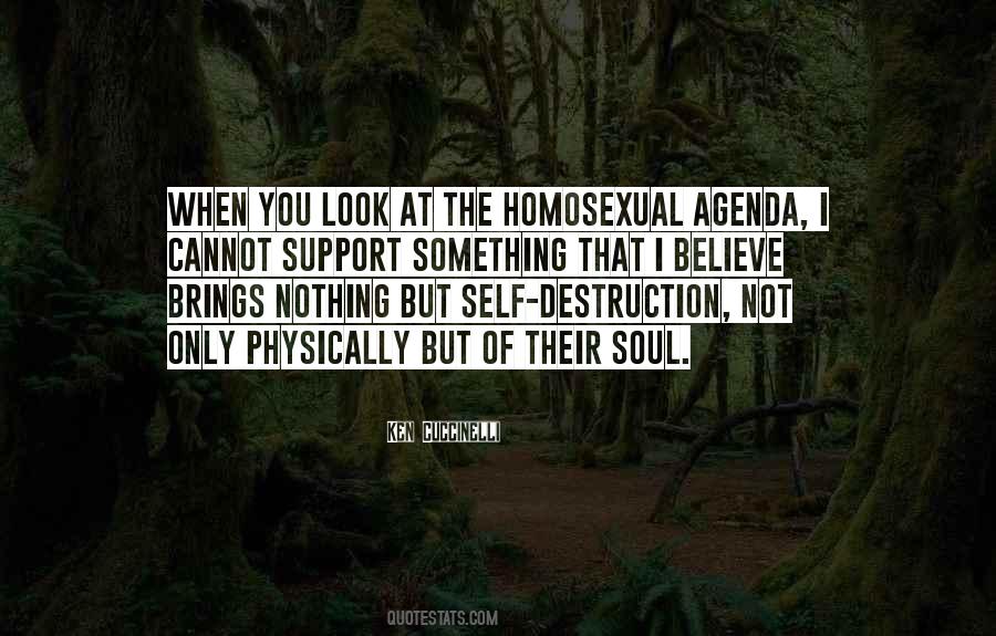 Homosexual Agenda Quotes #1534192