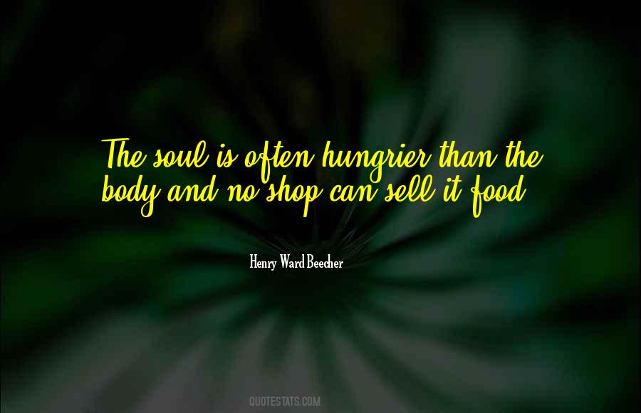 Quotes About Food And Soul #146504