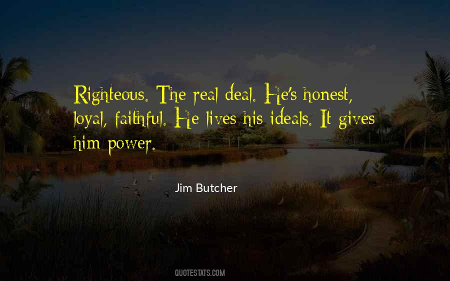 Honest And Faithful Quotes #1657344