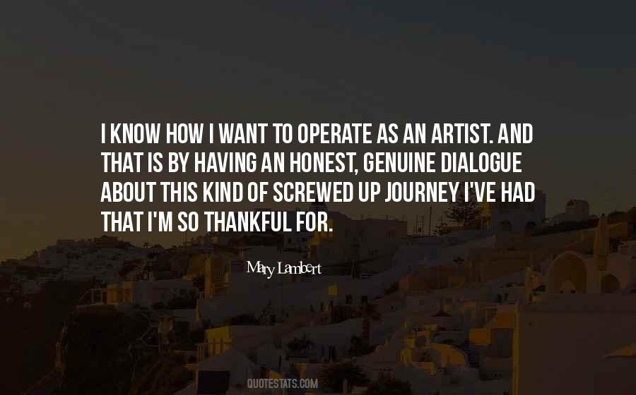 Honest And Genuine Quotes #918562