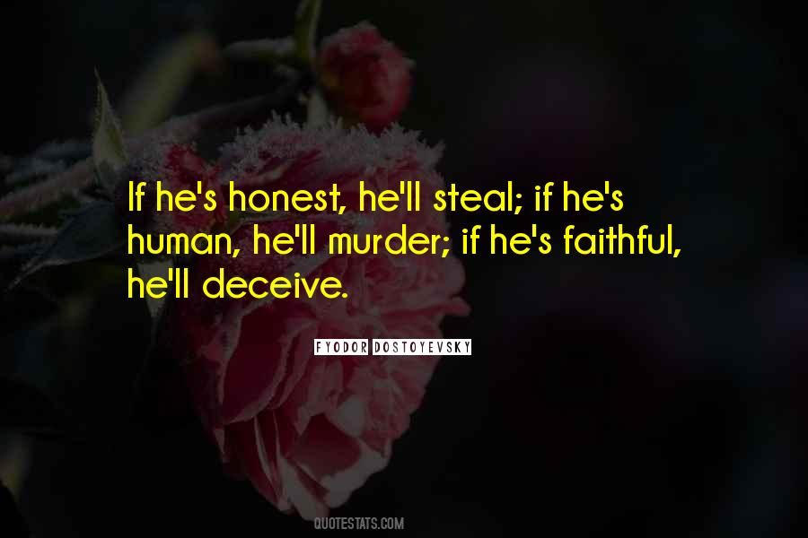 Honest Faithful Quotes #1212919