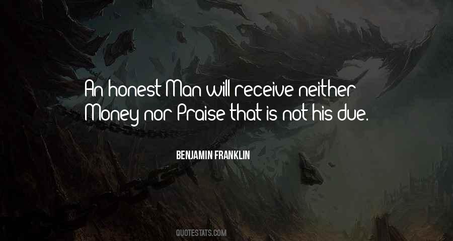 Honest Man Quotes #1418125