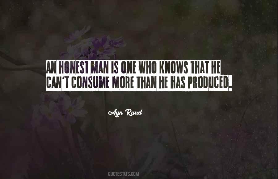 Honest Man Quotes #1710795