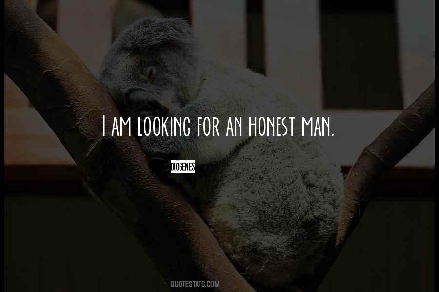 Honest Man Quotes #1831055