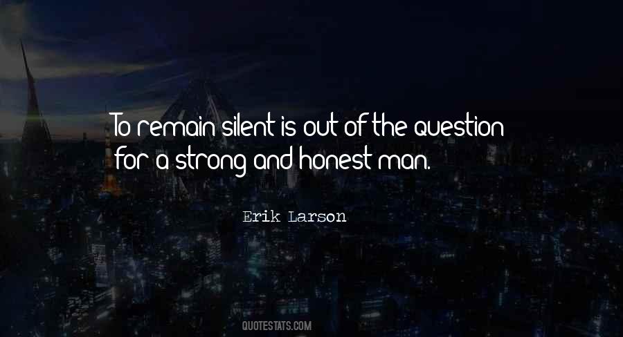 Honest Man Quotes #1850511