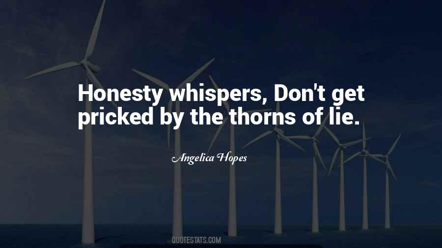 Honesty Dishonesty Quotes #233568