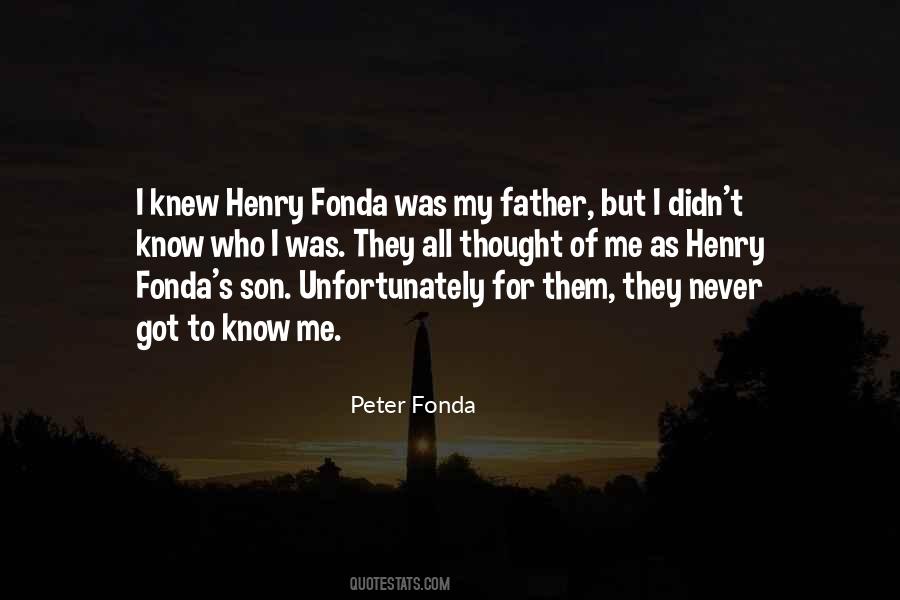 Quotes About Fonda #1236649