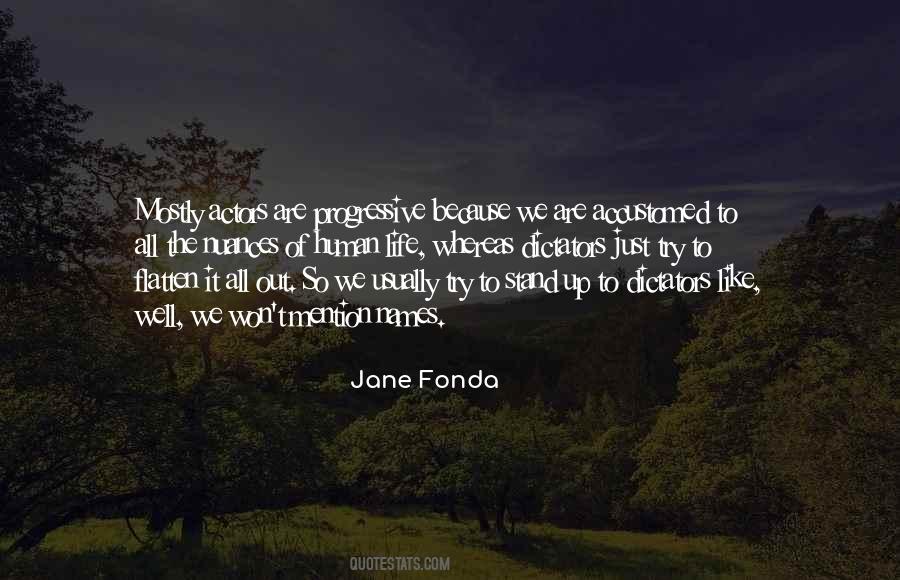 Quotes About Fonda #65893