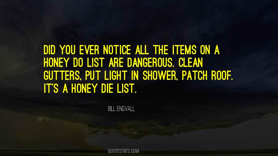 Honey Do List Quotes #620287