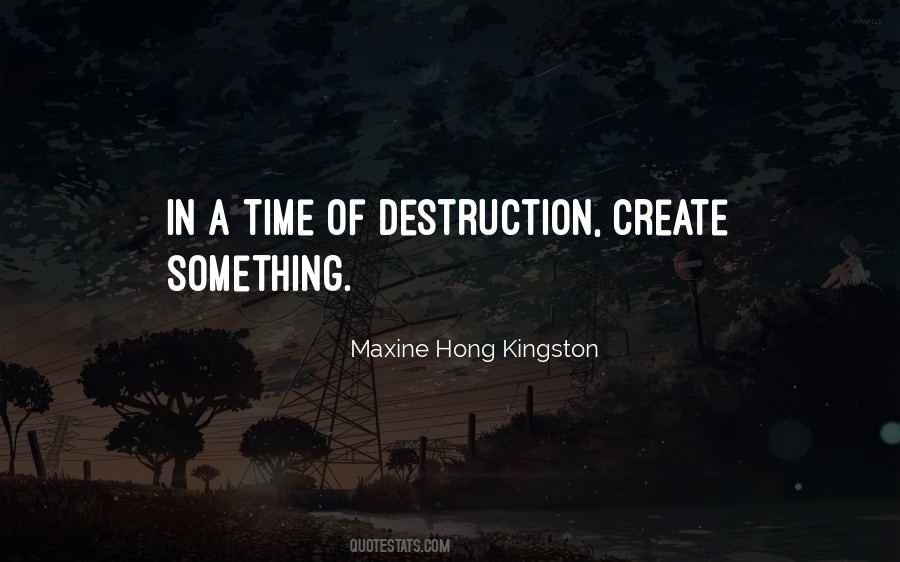 Hong Kingston Quotes #1234649