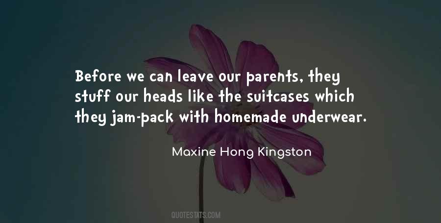 Hong Kingston Quotes #840709