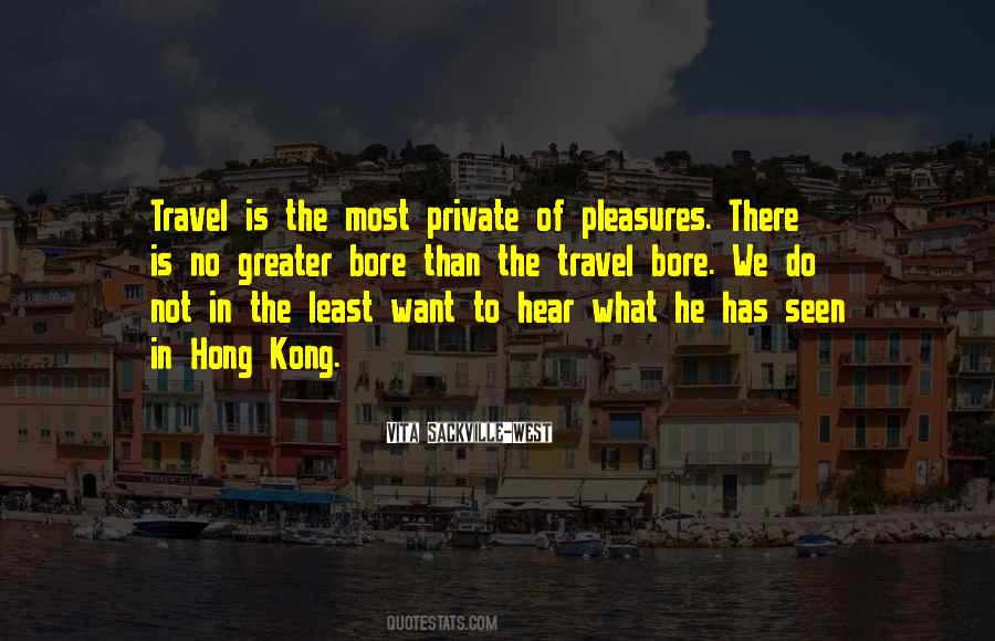 Hong Kong Travel Quotes #723353